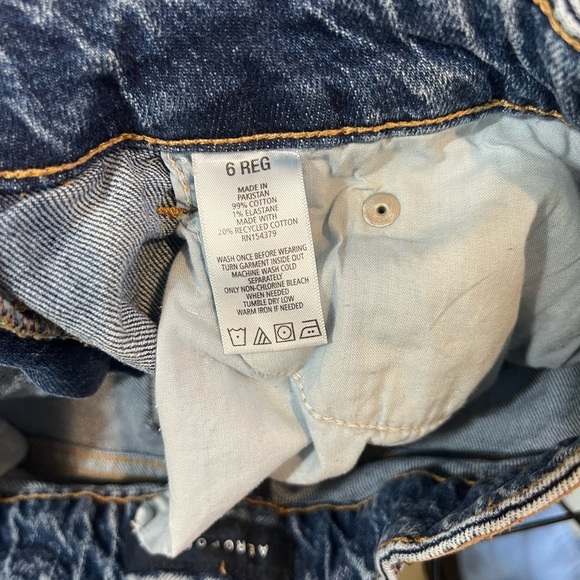 Aeropostale Blue Skinny Jeans with Stretch - Picture 5 of 6